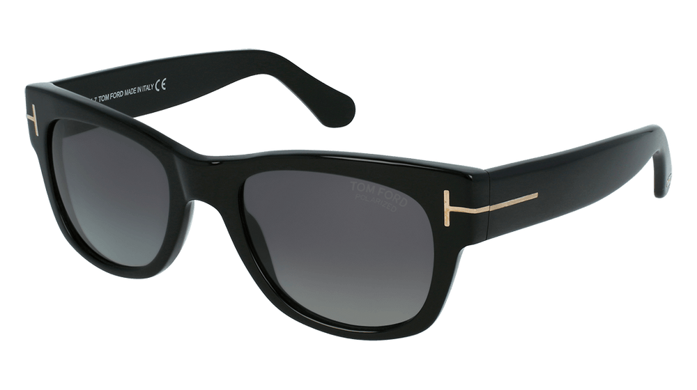 
            
                Load image into Gallery viewer, Tom Ford Cary FT0058 01D BLACK/Gray Gradient
            
        