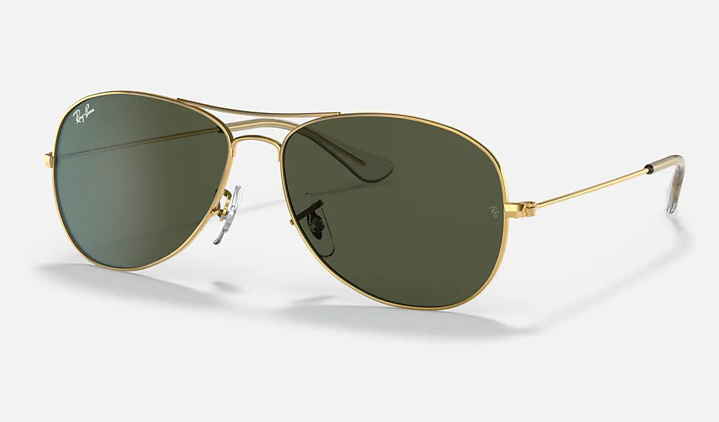 Ray-Ban COCKPIT RB3362 001-59mm Gold/Gray-Green 59mm