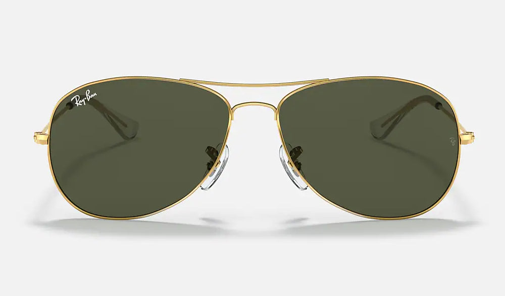 
            
                Load image into Gallery viewer, Ray-Ban COCKPIT RB3362 001-56mm Gold/Gray-Green
            
        