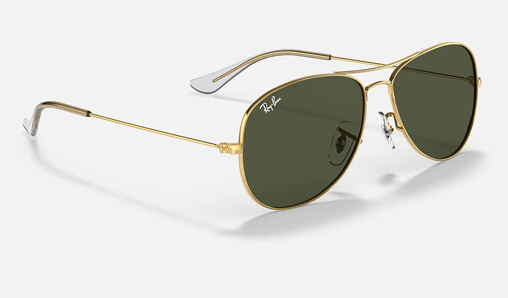 
            
                Load image into Gallery viewer, Ray-Ban COCKPIT RB3362 001-56mm Gold/Gray-Green
            
        