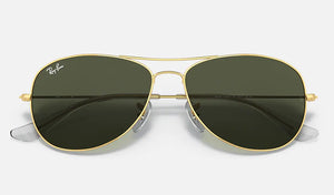 
            
                Load image into Gallery viewer, Ray-Ban COCKPIT RB3362 001-59mm Gold/Gray-Green 59mm
            
        
