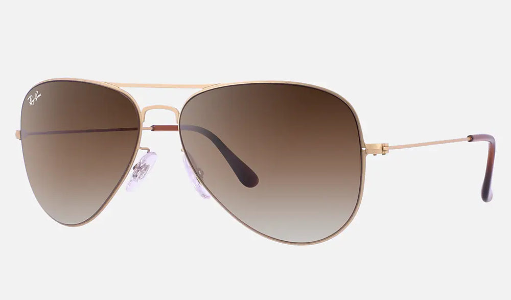 
            
                Load image into Gallery viewer, Ray-Ban AVIATOR FLAT RB3513 149/13 58mm Matte Gold/Brown Gradient
            
        